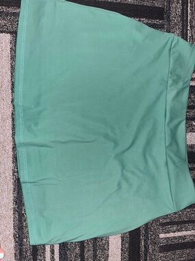 Mint Green Stretch Skirt